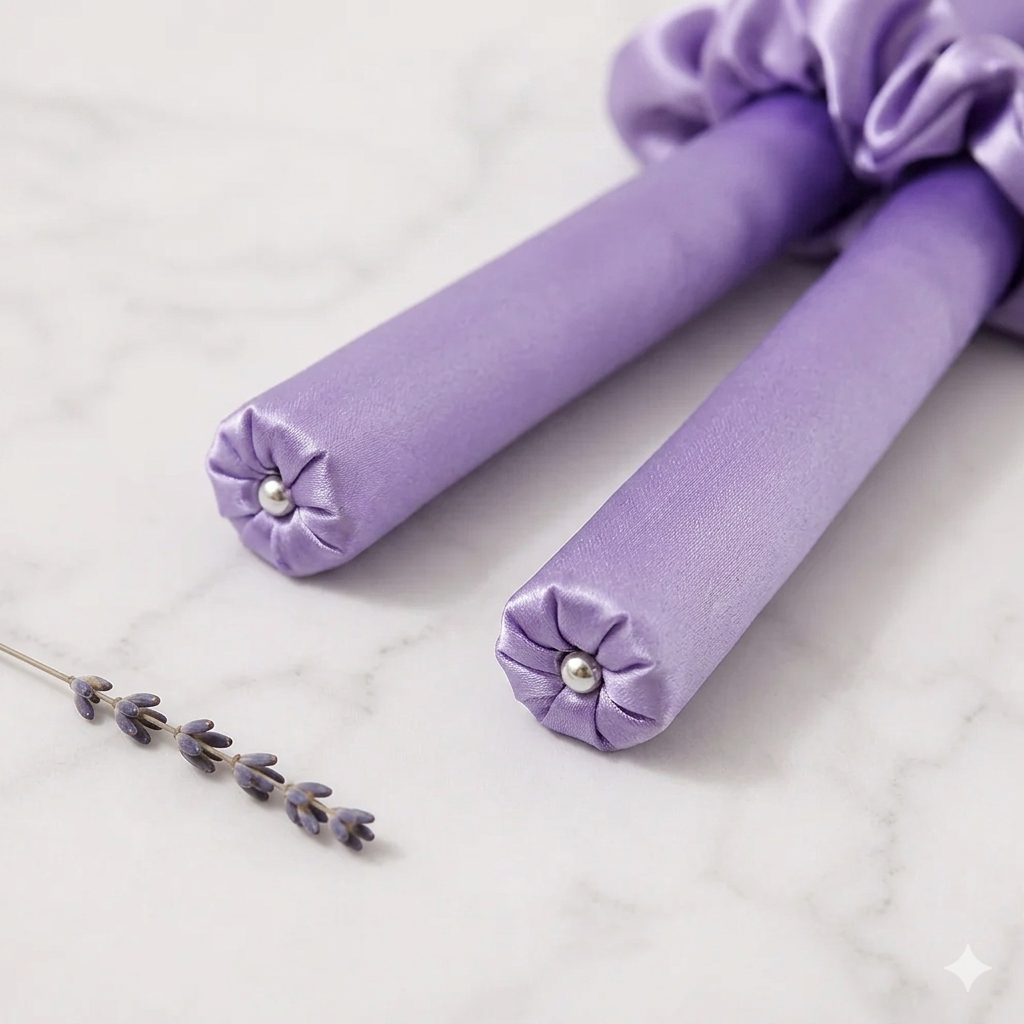 The SoftMorning™ Heatless Overnight Curl Kit