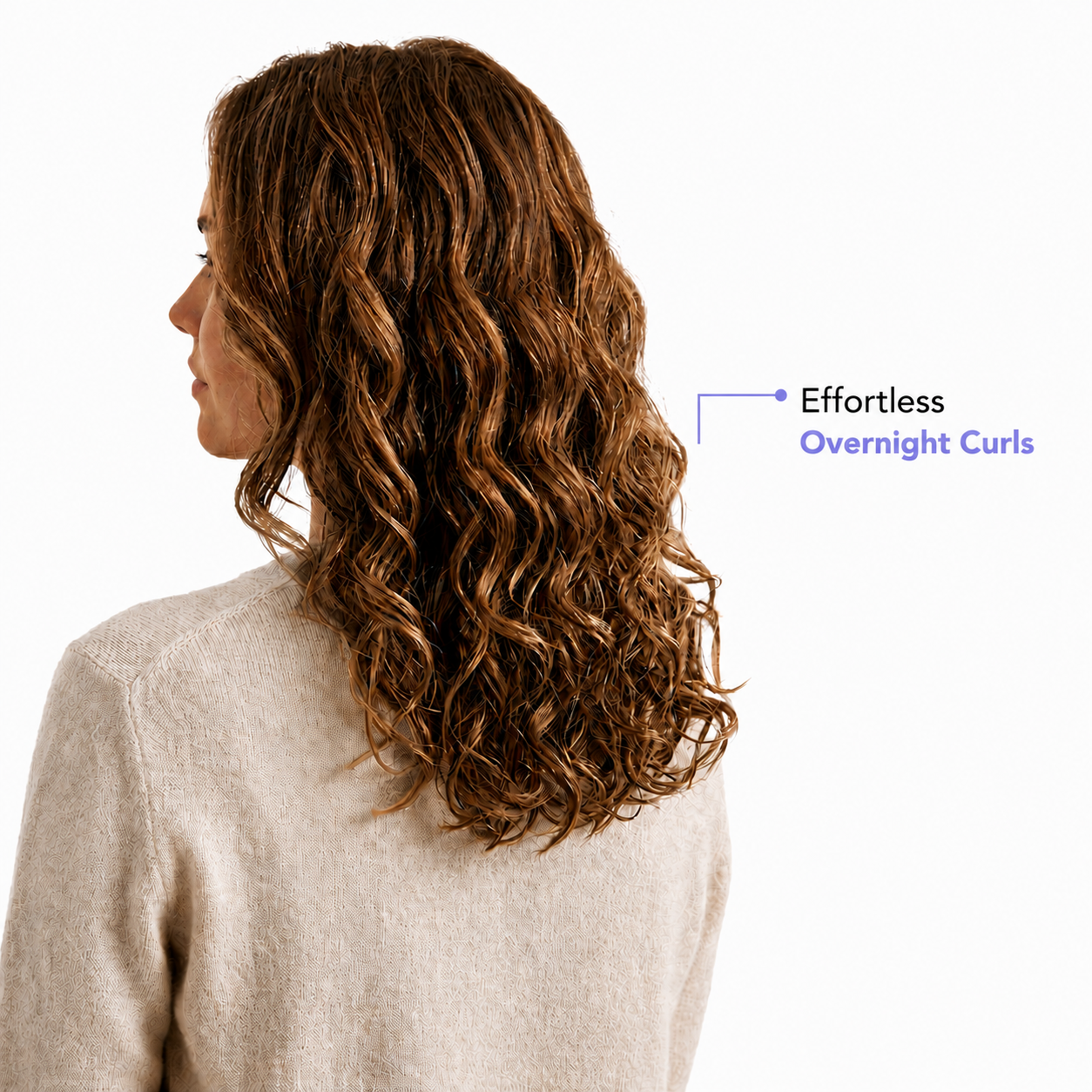 The SoftMorning™ Heatless Overnight Curl Kit