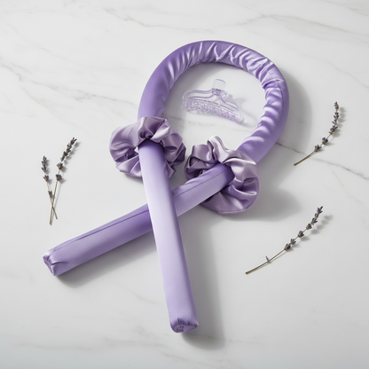 The SoftMorning™ Heatless Overnight Curl Kit